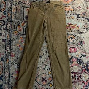 St John’s Bay Tan Corduroy Pants.
